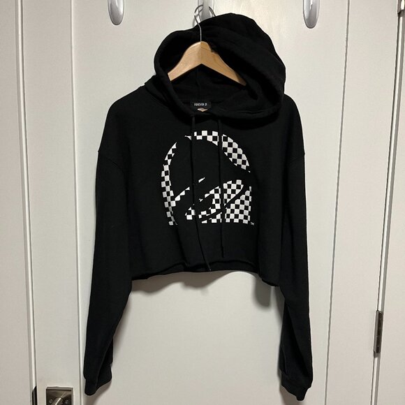 Taco Bell x Forever 21 Cropped Hoodie (Lage) - Picture 1 of 3